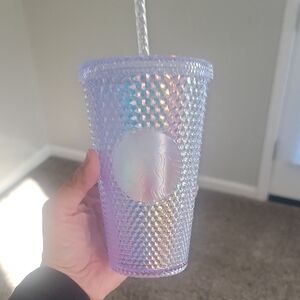 Starbucks Iridescent Tumbler with Straw Brand New 16oz